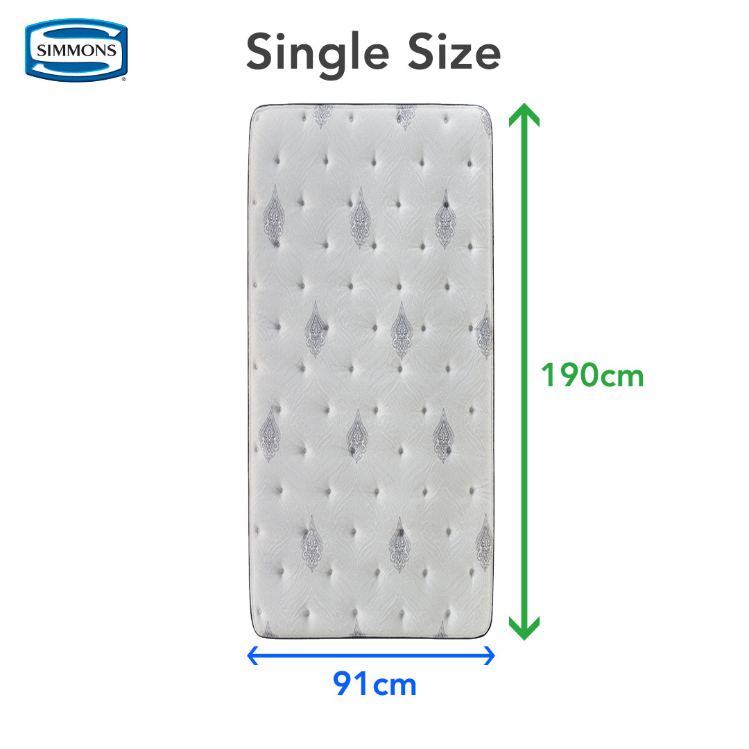 Mattress Sizes In Singapore, Length And Width Of King Size Bed In Cm
